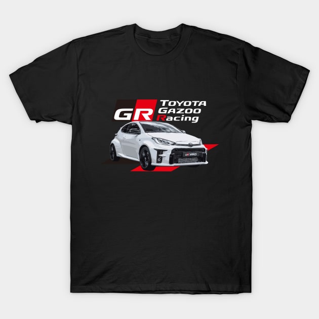 GAZOO RACING YARIS T-Shirt by cowtown_cowboy